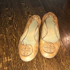 Tory Burch Tan Flats